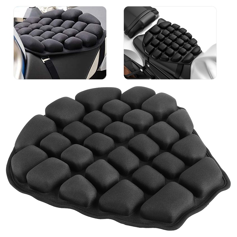 TPU Seat Cushion 3D Inflatable Air Pad Cooling AntiVibration Pressure