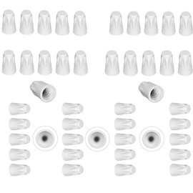 40 Pieces Ceramic Connector, 22-10 AWG High Temp Connectors, Twist Caps and Connectors for Quick Connection