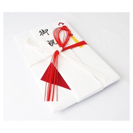 Sugako Kogyo Kin 2022 Ceremonial Bag, Gold Seal Danki Paper Box, Red and White, 10 Pieces, Flower Knot