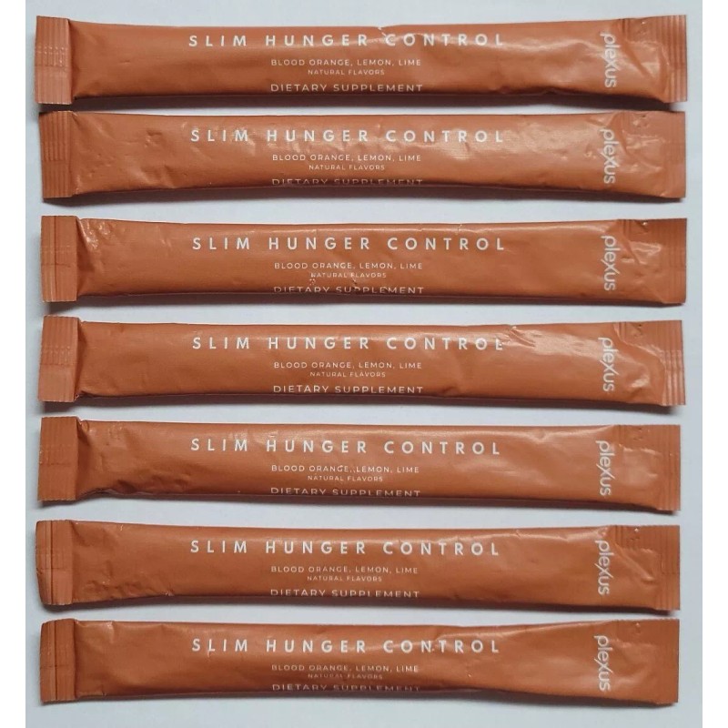 Plexus Hunger Control Blood Orange Lemon Lime 7 Packets New