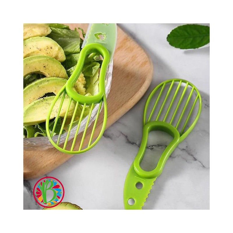 Blessed Kitchen Avocado Slicer 3 in 1 Avocado & Fruit