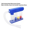 Deep Breathing Lung Exerciser, Deep Breathing Exerciser, 3 Color Coded