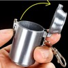 Portable Mini Ashtray with Lid (Pack of 2) - Outdoor