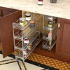 OCG 4-Tier Pull Out Kitchen Cabinet Spice Rack Holder Shelves