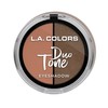 L.A. Colors Duo Tone Eyeshadow, Bombshell, 1 Ounce