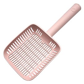 CATSTAG Type C Litter Scoop - Solid Scoop for Kitty Litter Box | Sifter Scooper | Deep Shovel | Long Handle | Poop Sifting Big Size 11.4 x 4.9 x 1.3in