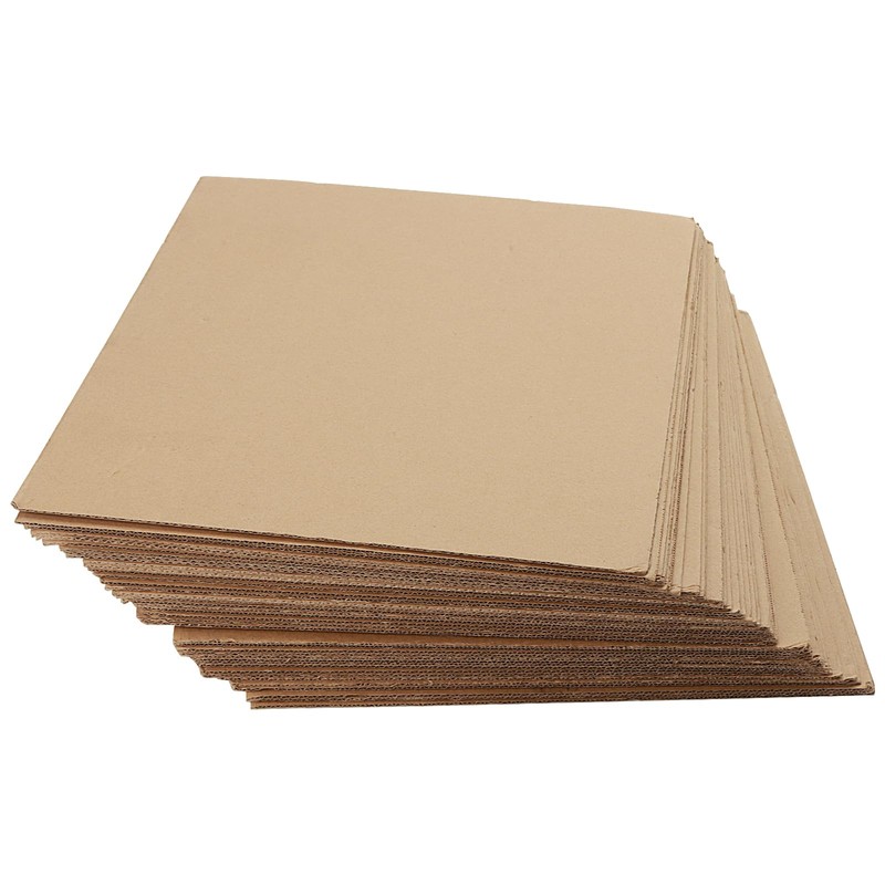 SHEUTSAN 100 Pack 11 x 14 x 1/16 Inch Brown