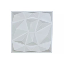SoundAssured Acoustic Diffuser Panel - Geometric - White - Acoustic Diffusion Wall Panels
