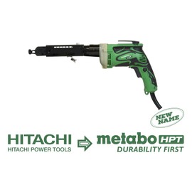Metabo HPT W6V4SD2M 6.6 Amp Brushed SuperDrive Corded Collated Drywall Screw Gun (Renewed)