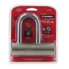 Hermex CA-109LQ Steel padlock, 109mm, long hook, dotted key