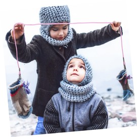 DOITOOL Mitten Strings for Children Glove Holder for Toddlers Nylon Glove Straps Mitten Clips Versatile Use for Outdoor Sports