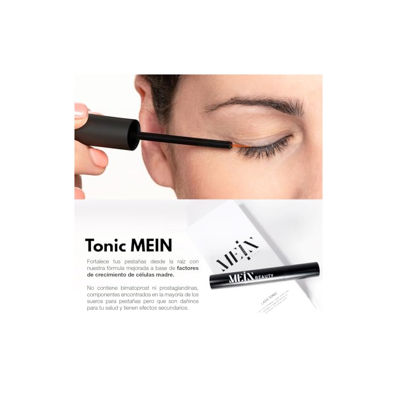 Tonic Mein x MLashes, serum para hacer crecer las pestañas