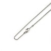 Maestro-kan Titanium Non-Allergenic Necklace, Chain, 0.07 inch (1.8 mm), Made in Japan