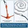 3/8 Inch 100 FT Anchor Rope, Boat Anchor Rope Solid