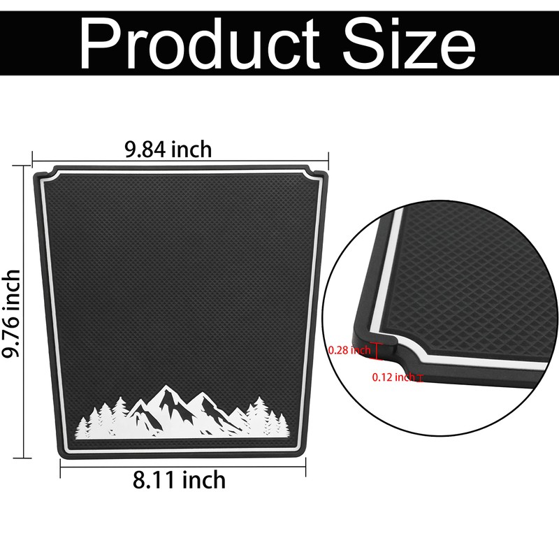 SENSHINE Dashboard Cover Mat for Subaru Forester Accessories 2019-2023 2024
