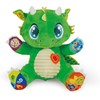Clementoni -Mon Copain 52506 Le Dragon Eluche Interactive Toy for