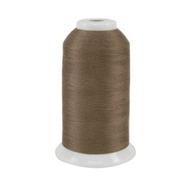 Superior Threads So Fine 3-Ply 50 Weight Polyester Sewing Thread Cone - 3280 Yards (#407 Clay)