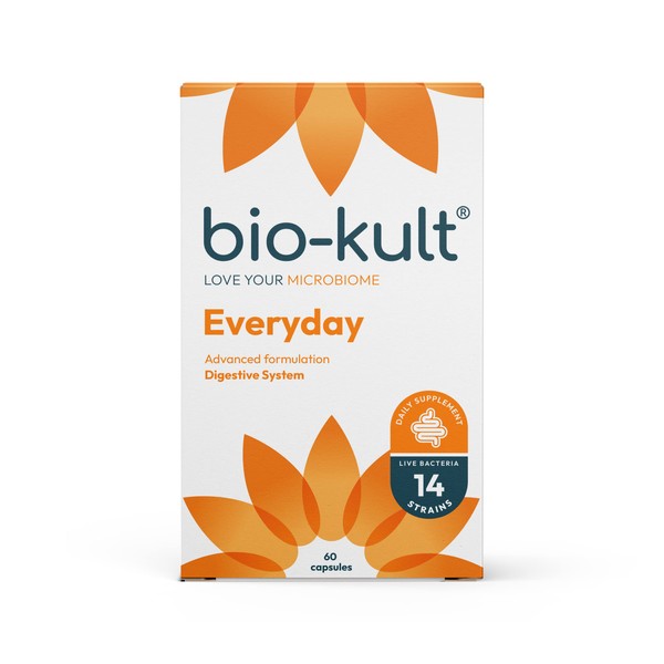 Bio-Kult Advanced Multi-Strain Formulation Probiotic for Digestive System, 60 Count {Pack of 1}