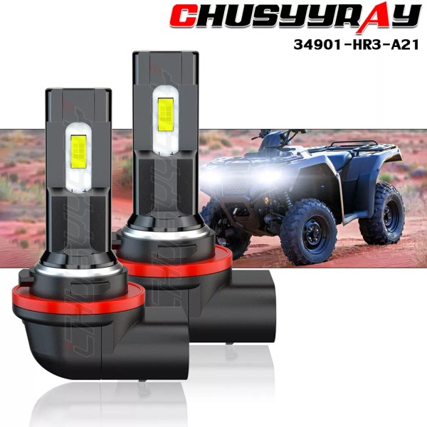 CHUSYYRAY Replacement Bulb FOR Polaris 4011029 Headlight ATV 35/35 Watt