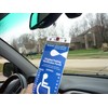 MirorTag Gold - Handicap Placard Holder by JL Safety. A