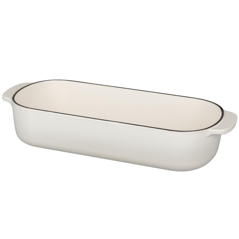 Enameled Cast Iron Loaf Pan with Lid, Dutch Oven Bread