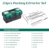 AIWFL 23pcs Packing Extractor Set Stainless Steel Packing Puller Kits