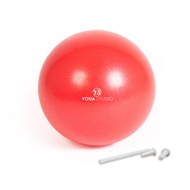 Yoga Studio Exercise Fitness Stability Gym Yoga Pilates Balls (9" Zoll Rot)