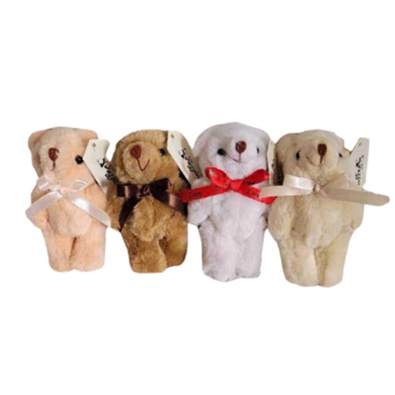 Fuzzies Sugar the White Jointed Teddy Bear