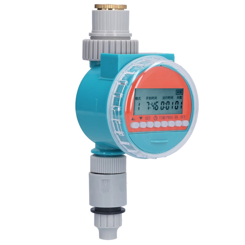 G1‑1/4 LCD Water Timer Automatic Spraying Watering Sprinkler Timer with