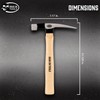 Dead On Tools-16oz Smooth Square Head Bricklayer Hammer,(DOHBL16S11)