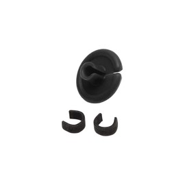 October Mountain Products String Love 2.0 Kisser Button 9/16 in. (1 Pack) Black