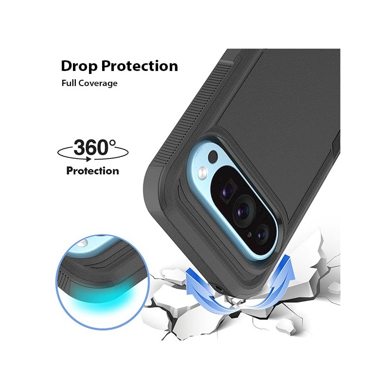 ZUSLAB Rugged Case for Pixel 9 / Pixel 9 Pro