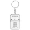 Cirbic Talking Clock Keychain with LCD screen - clear American