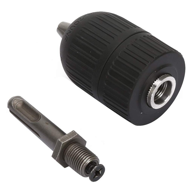 SDS Keyless Drill Chuck, 2.0-13mm 1/2-20UNF Professional Heavy Duty Keyless