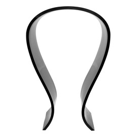 Fisual Acrylic Universal Headphone Stand Headset Rest (Black)