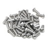 iexcell 50 Pcs 1/4-20 x 3/4" Stainless Steel 304 Hex