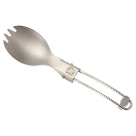 Nordisk cutlery Titanium spork, foldable