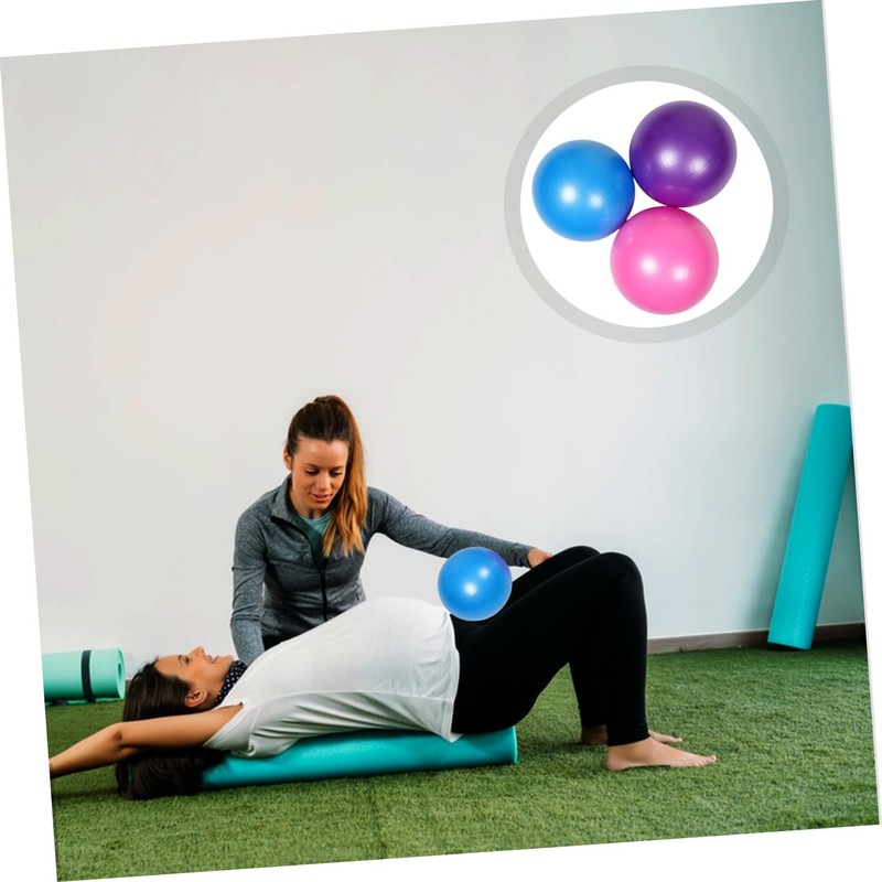 Totority Barre Ball Mini Exercise Ball Slip Surface Enhance Physical