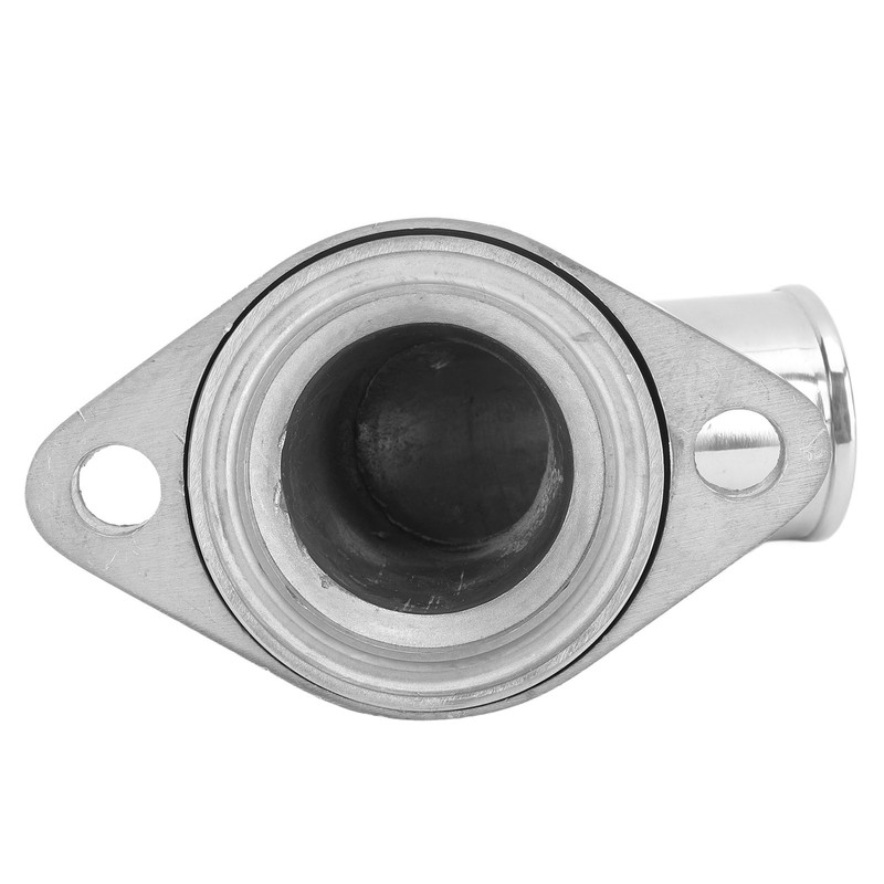 Water Neck Thermostat Housing 8459BK 15° Swivel Silver Thermostat Housing