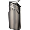Visol Spark Single Torch Flame Satin Gunmetal Lighter, Gun Satin