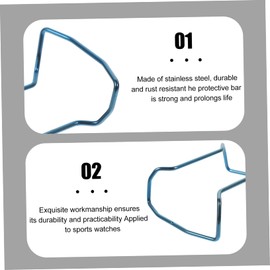 OSALADI 3pcs Watch Protector Bumper Compact and Lightweight Watch Screen Guard for Daily Use Prevents Scratches and Fingerprints for Series