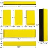7-Piece Sanding Block Set Yellow for Fine Processing - Hand