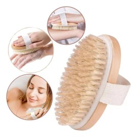 Cepillo Exfoliante Cuerpo Cerdas Naturales Universo en Línea Circulación                                                                              