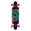 Santa Cruz Split Hand Drop Down Cruiser Skateboard, 9.5"x37.5"