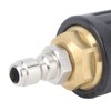 3000PSI Pressure Washer Rotating Turbo Nozzle Quick Connect 360 Degree