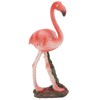 Flamingo Statue Resin Materials Vivid Real Pink Flamingo Ornament for