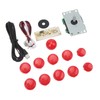 Yoidesu Botones de y Joysticks Kit de Bricolaje, 2 Jugadores