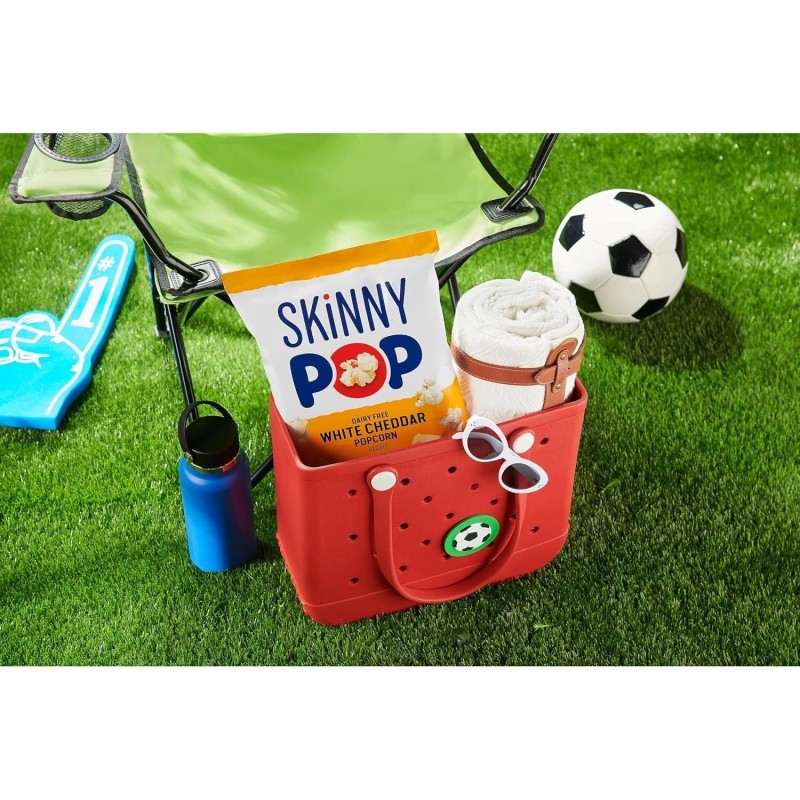 N/A SkinnyPop White Cheddar Popcorn – Palomitas Sabor Cheddar Blanco,