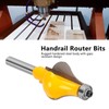 Handrail Router Bits Carbide Woodworking Milling Cutter for MDF Solids