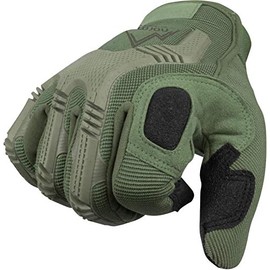 Full Finger All-Round Gloves for Sports and Outdoor Use Olive Size XL